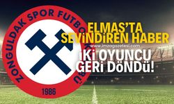 Zonguldakspor'da sevindiren haber! 2 oyuncu geri döndü