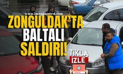 Zonguldak'ta baltalı saldırı! 3 kişi yaralandı! | Zonguldak Haber