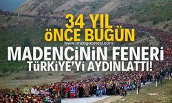 34 yıl önce bugün madencinin feneri Türkiye'yi aydınlattı