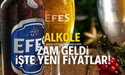 Alkole zam geldi