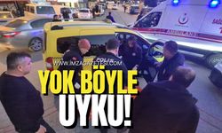 Böylesi görülmedi! Taksici korktu, polis, 112 seferber oldu!