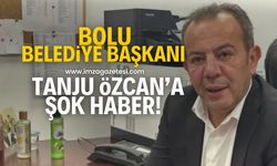 Bolu Belediye Başkanı Tanju Özcan'a şok!