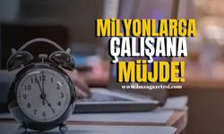 Milyonlarca çalışana müjdeli haber! Bakan Mahinur Özdemir Göktaş duyurdu!