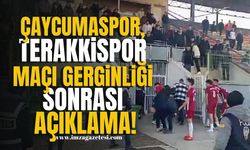 Çaycumaspor-Terakkispor Maçı Sonrası Gerginlik! Taraftarlar Açıklama Yaptı | Çaycuma Haber