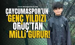 Çaycumaspor’un Genç Yıldızı Ulaş Alp Oruç’tan Milli Gurur! | Çaycuma Haber