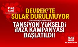 Devrek'te sular durulmuyor! Tansiyon yükseldi imza kampanyası başlatıldı