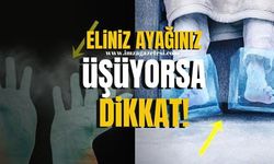 El ve ayaklardaki üşümeleri bu hastalıkta önemli bir işaret olabilir!