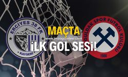 Erciyes 38 FK-Zonguldakspor maçında ilk gol sesi