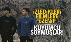 Filmlere özenip kuyumcu soymuşlar!