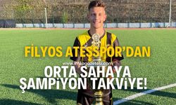 Filyos Ateşspor'dan orta sahaya şampiyon takviye