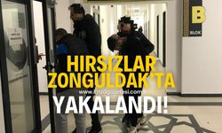 Hırsızlar yakayı Zonguldak'ta ele verdi