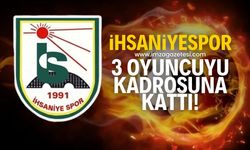 İhsaniyespor'dan 3 transfer birden!