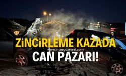 İlçede meydana gelen feci kazada can pazarı! Çok sayıda yaralı