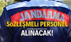 Jandarma sözleşmeli personel alacak