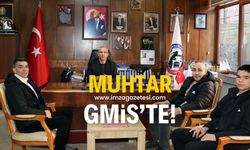 Karaelmas Muhtarı İsmail Özsoy'dan GMİS'e ziyaret