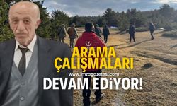 Kaybolan yaşlı adamı arama çalışmaları devam ediyor