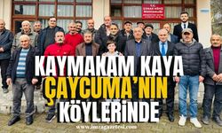 Kaymakam Adem Kaya’dan Çaycuma'daki Beş Köyde Çözüm Odaklı Ziyaret... | Çaycuma Haber