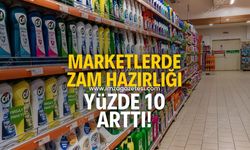 Market raflarında fiyatlar değişmeye başladı! Yüzde 10 zam geldi