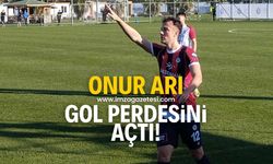 Onur Arı gol perdesini açtı