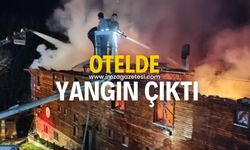 Otelde yangın! Ormana sıçramaması için yoğun çaba sarf ediliyor