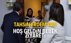 Tahsin Erdem'den "Hoş geldin bebek" ziyareti