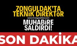 Teknik direktör muhabire saldırdı