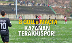 8 gollü maçta kazanan Terakkispor