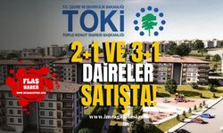 TOKİ’nin Yeni Projesi... 2+1 ve 3+1 Daireler Satışta!