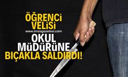 Veliden okul müdürüne bıçaklı saldırı