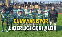 Yeşil Cumayanıspor yeniden liderlik koltuğuna oturdu