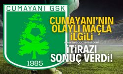 Yeşil Cumayanıspor’un olaylı maçla ilgili itirazı sonuç verdi