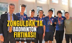 Badminton Turnuvası Zonguldak'ta Heyecan Dolu Anlara Sahne Oldu...