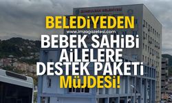 Zonguldak Belediyesinden yeni doğan bebeklere destek paketi!