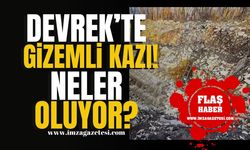 Devrek’te gizemli kazı! Devrek’te neler oluyor? | Devrek Haber