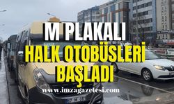 Halk otobüsleri başladı!