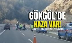 Gökgöl tüneli girişinde kaza! Ekipler sevk edildi