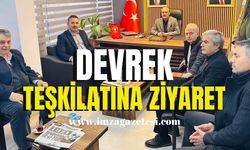 AK Parti İl Başkanı Mustafa Çağlayan’dan Devrek Teşkilatına ziyaret