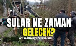 Kozlu’da barajda arıza! Sular ne zaman gelecek?