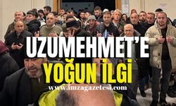 Uzunmehmet Camiine yoğun ilgi!