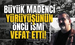 Zonguldak Madenci Yürüyüşü’nün Öncülerinden Metin Oğuz Hayatını Kaybetti! | Zonguldak Haber