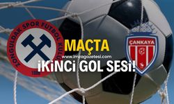 Zonguldakspor-Çankaya FK maçında ikinci gol sesi