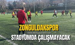 Zonguldakspor stadyumda çalışmayacak