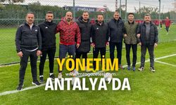 Zonguldakspor yönetimi Antalya'da