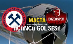 Zonguldakspor-Yozgat Belediyesi Bozokspor maçında üçüncü gol sesi