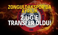 Zonguldakspor'da ayrılık! 2.Lig'e transfer oldu