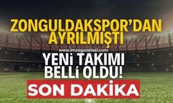 Zonguldakspor'dan ayrılmıştı yeni takımıyla sözleşme imzaladı