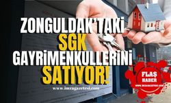 Zonguldak’taki SGK gayrimenkullerini satıyor! Pankartlı satış duyurusu! | Zonguldak Haberleri