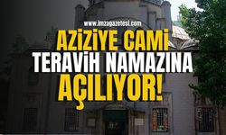 6 aydır kapalıydı! Aziziye Cami teravih namazına açılıyor! | Kozlu Haberleri