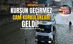 Acılık Deresi’nin kurşun geçirmez cam korkulukları geldi!