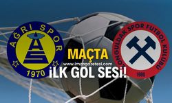 Ağrı 1970 Spor-Zonguldakspor maçında ilk gol sesi!